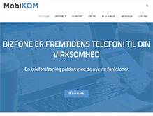 Tablet Screenshot of mobikom.dk